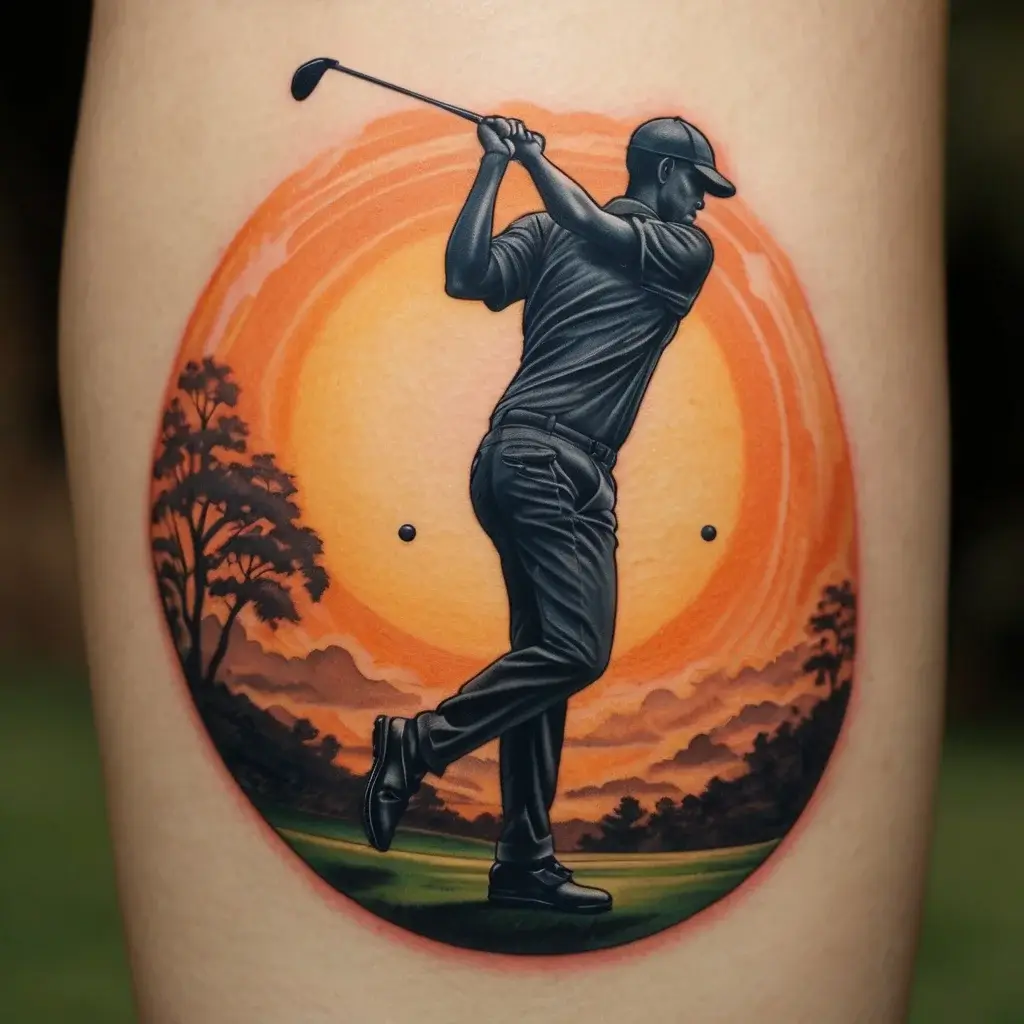 golf tattoo (64)