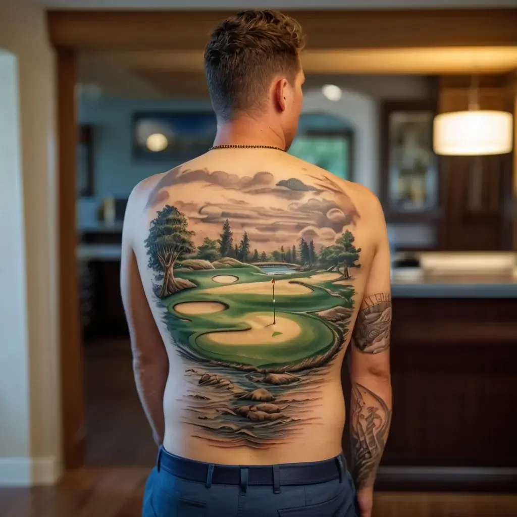 golf tattoo (65)