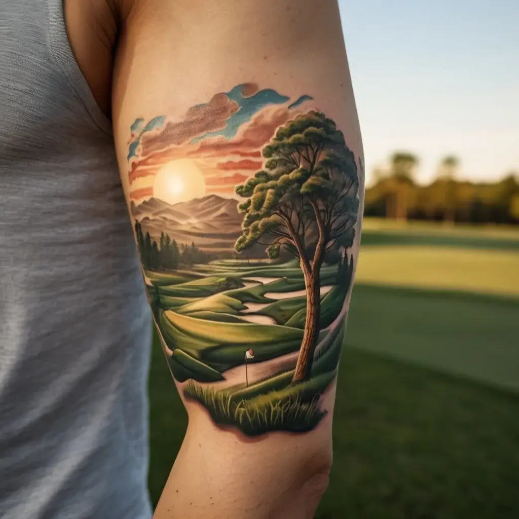 golf tattoo (66)