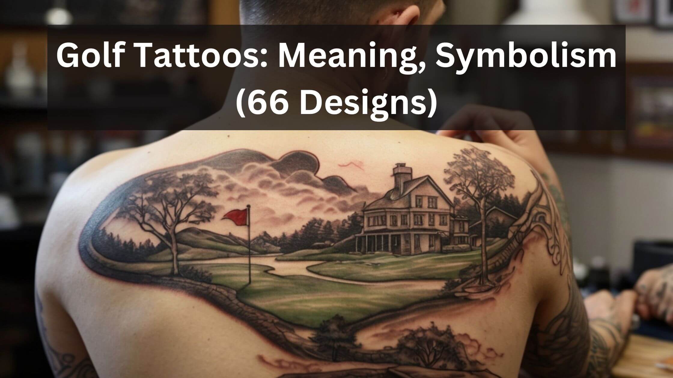 golf tattoo