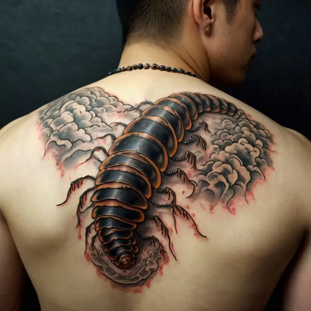 japanese centipede tattoo (100)