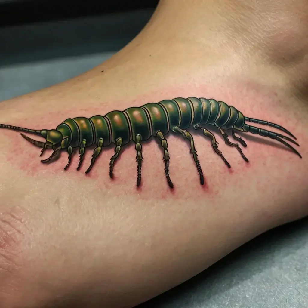 japanese centipede tattoo (62)