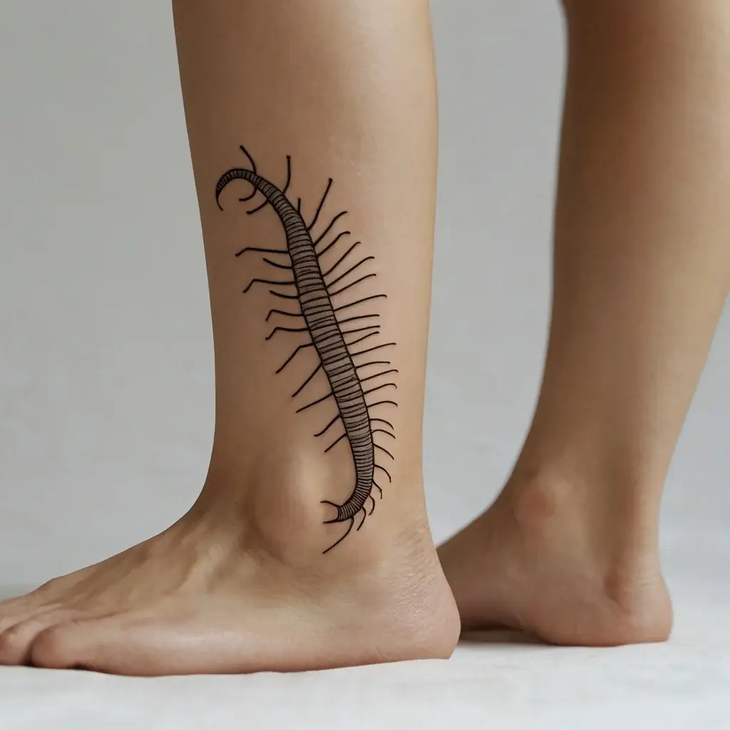 japanese centipede tattoo (69)