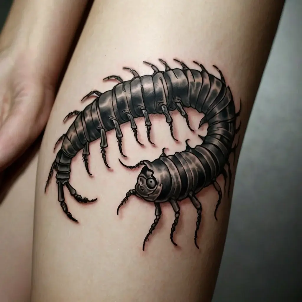 japanese centipede tattoo (74)