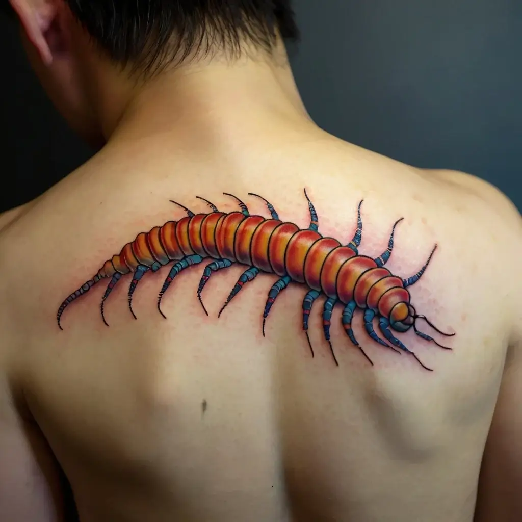 japanese centipede tattoo (85)