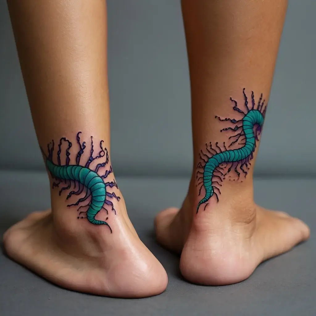 japanese centipede tattoo (90)