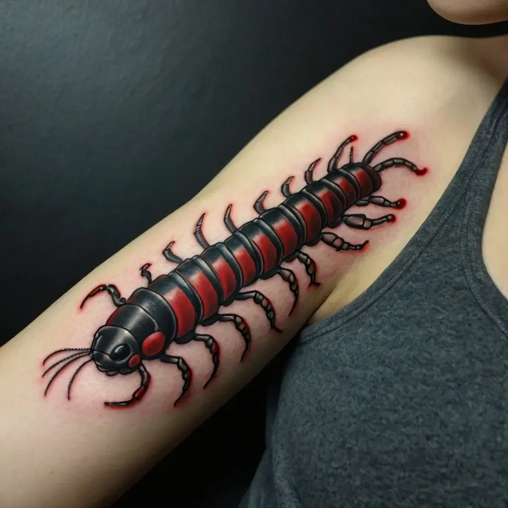 japanese centipede tattoo (91)