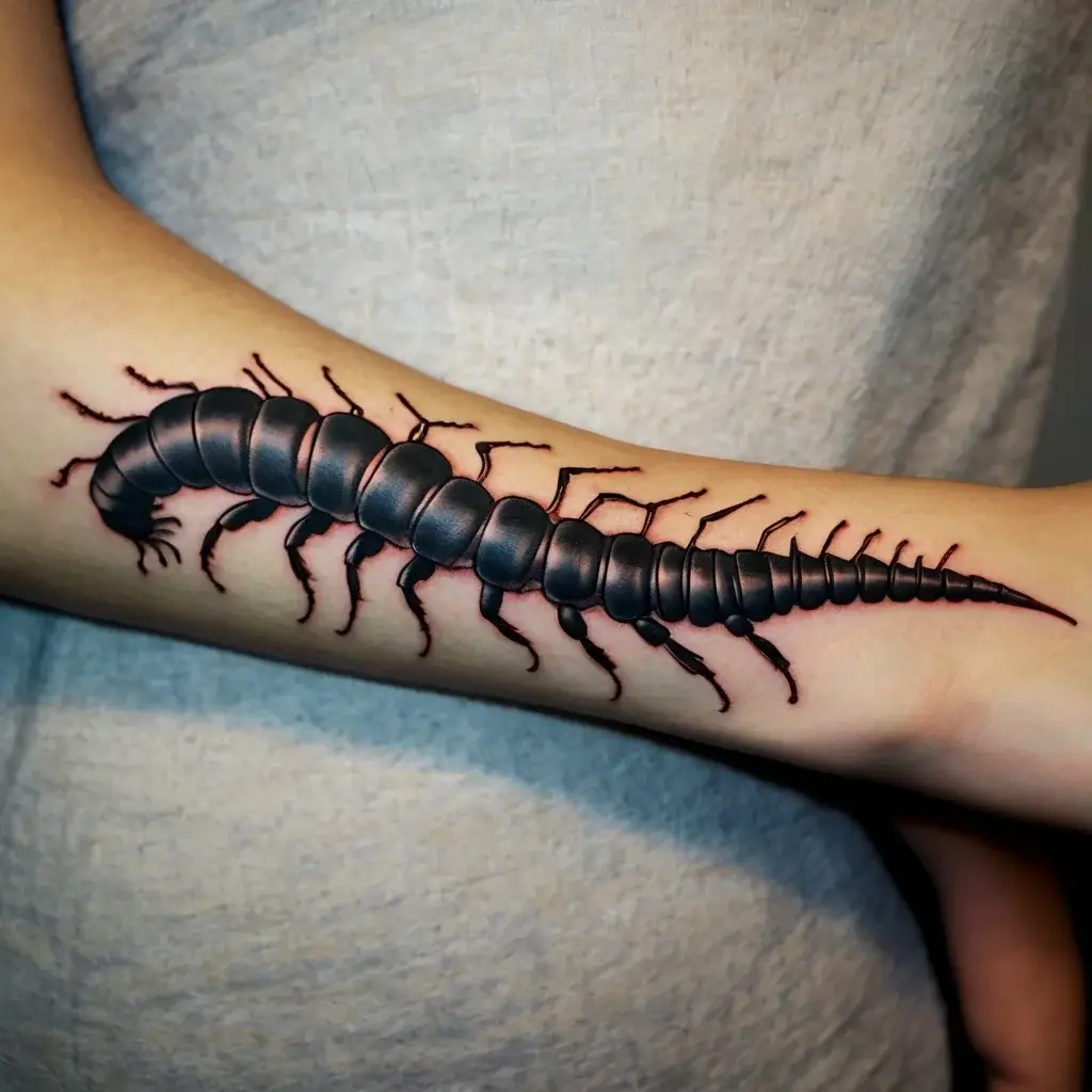 japanese centipede tattoo (92)