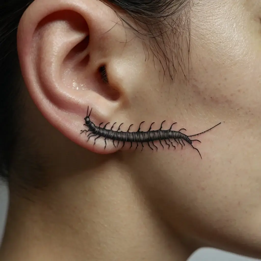 japanese centipede tattoo (96)