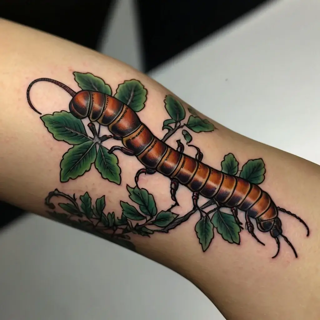 japanese centipede tattoo (98)