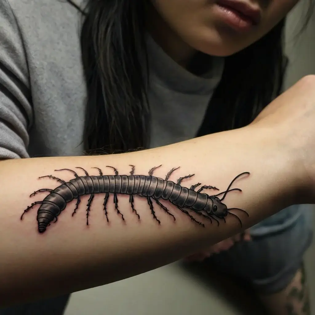 japanese centipede tattoo (99)