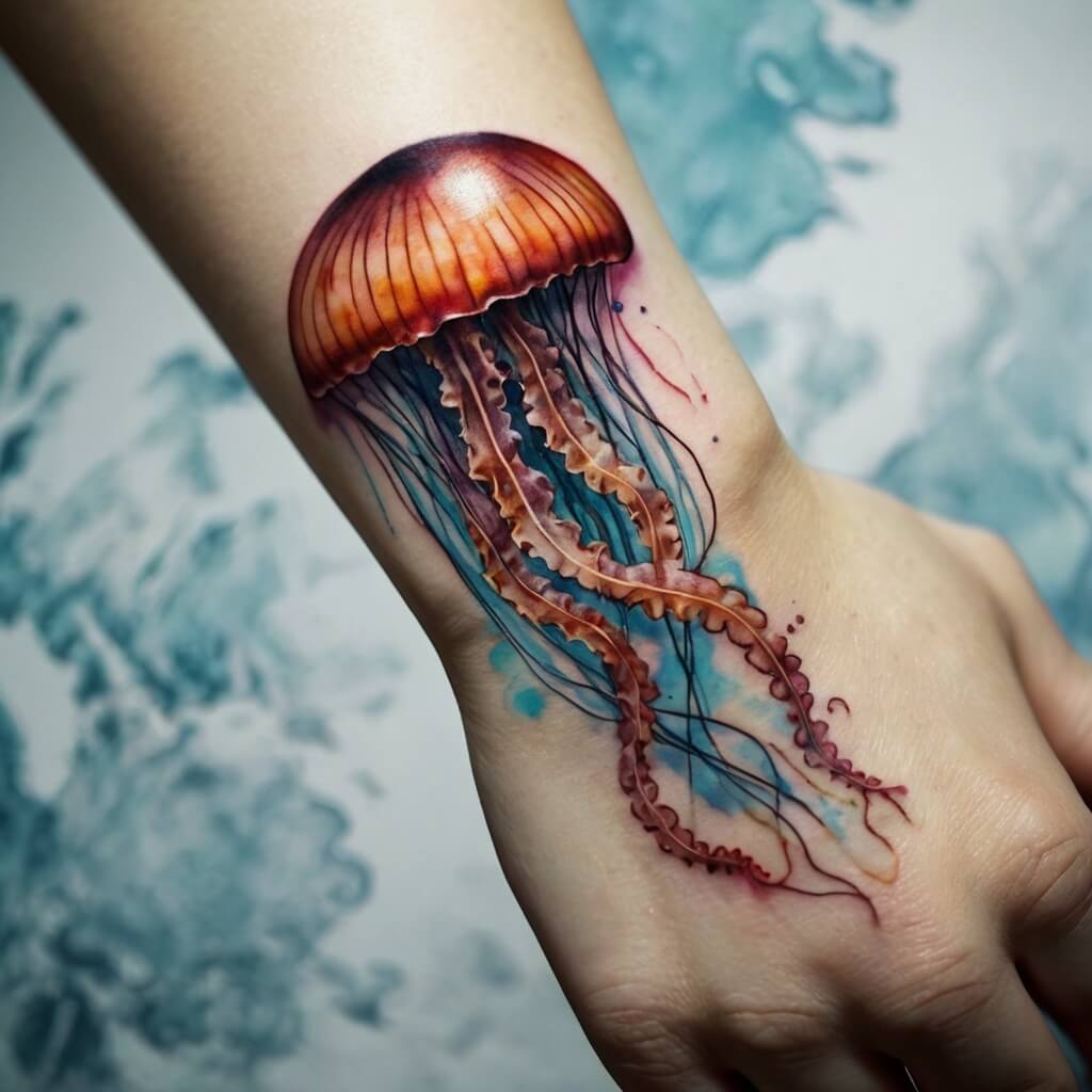 jellyfish tattoos (34)