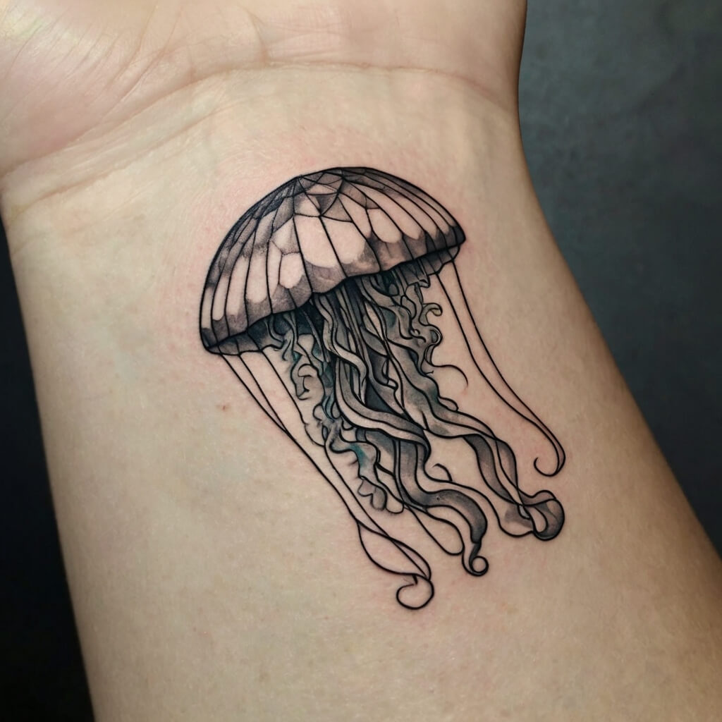 jellyfish tattoos (9)