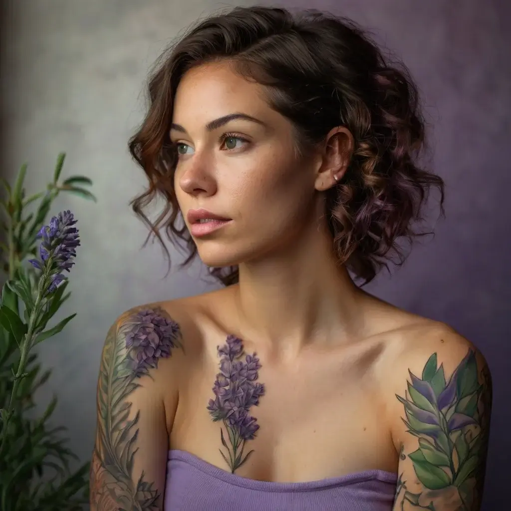 lavender tattoo (100)