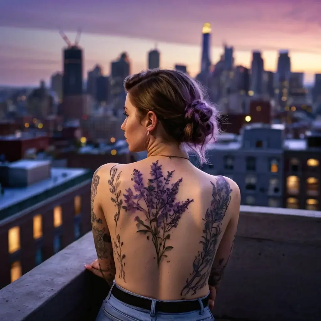 lavender tattoo (101)