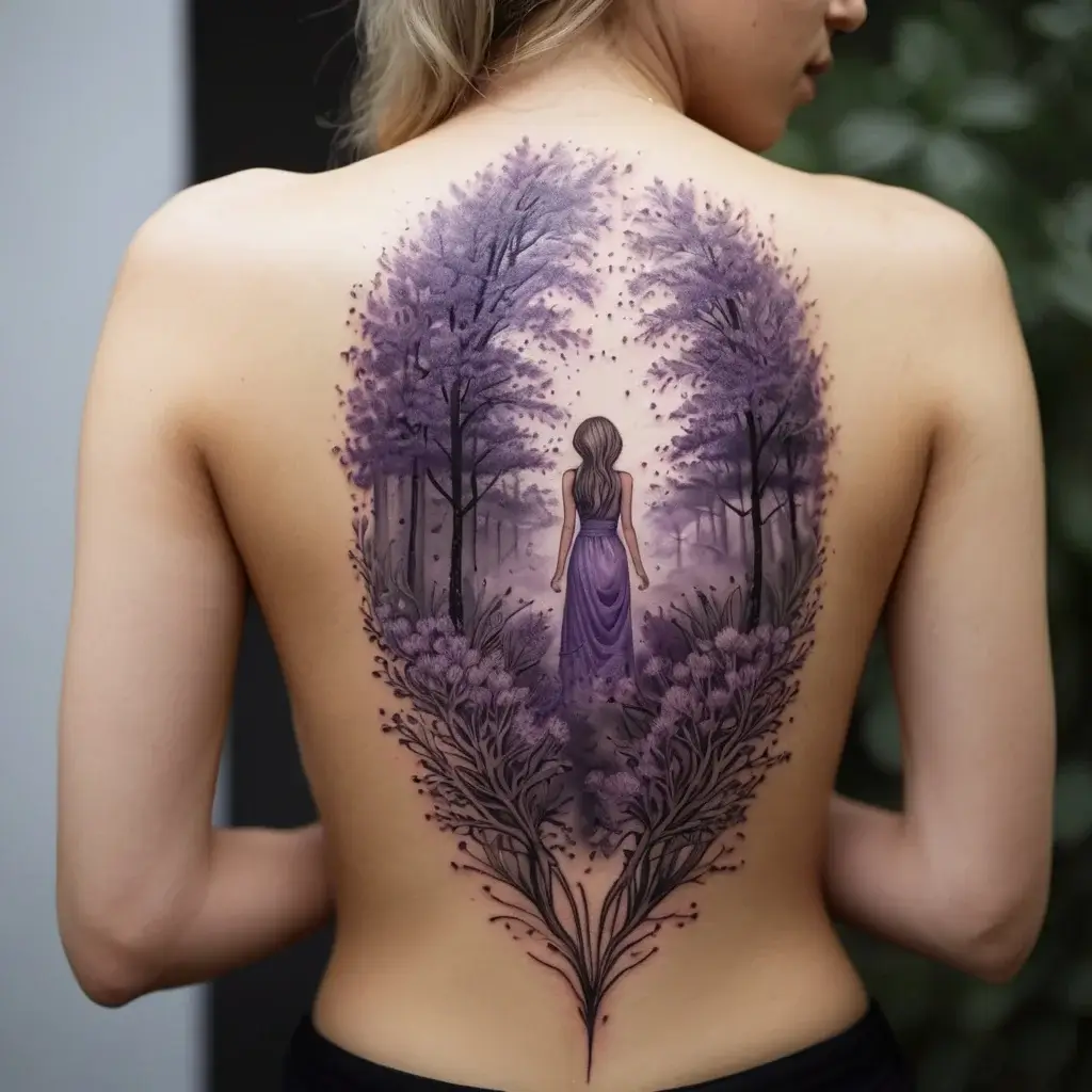 lavender tattoo (115)