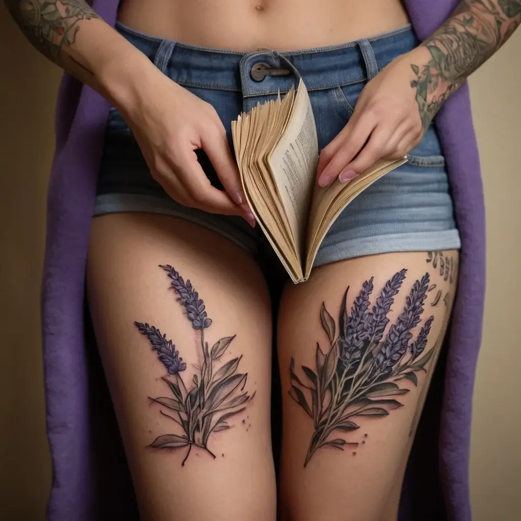 lavender tattoo (12)