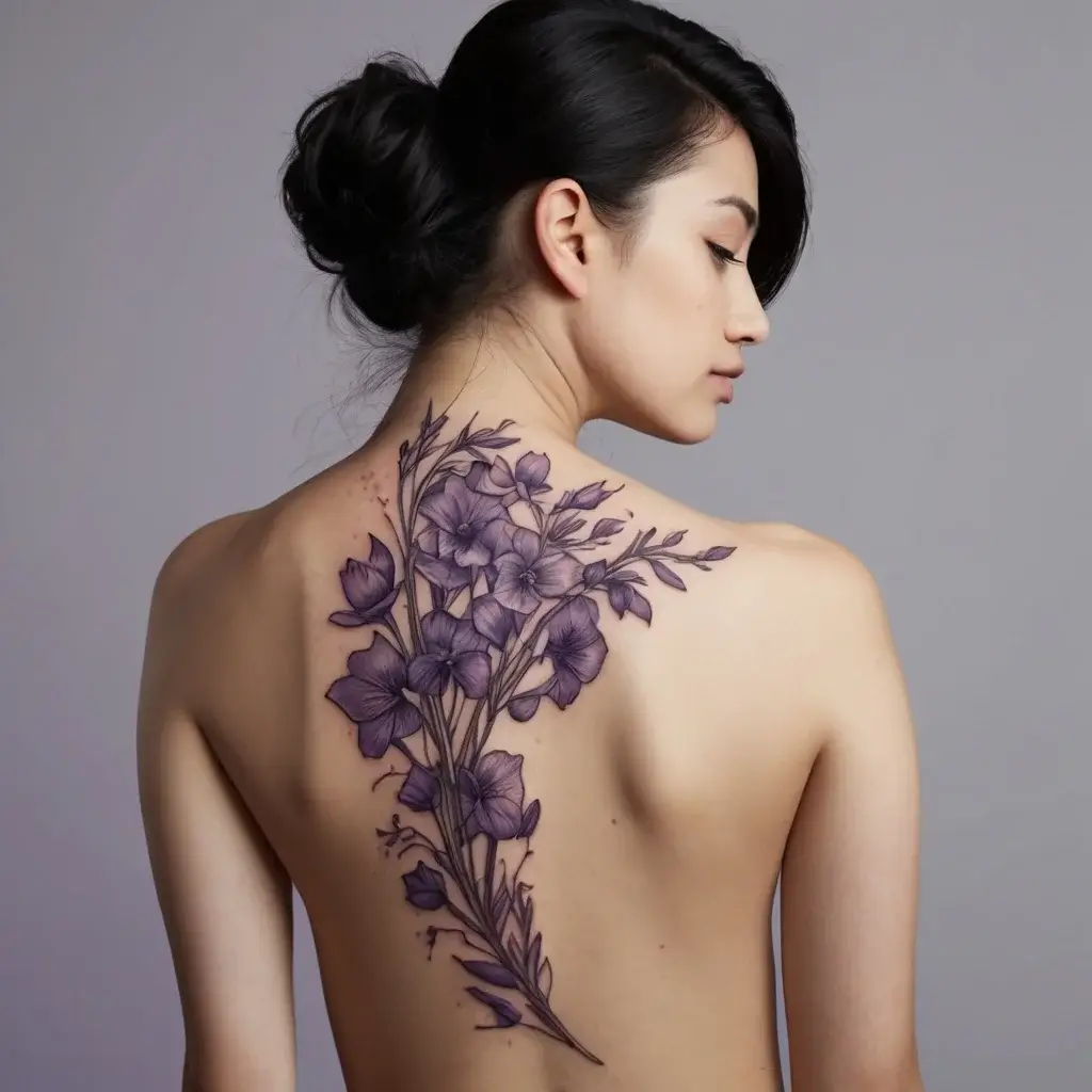 lavender tattoo (123)