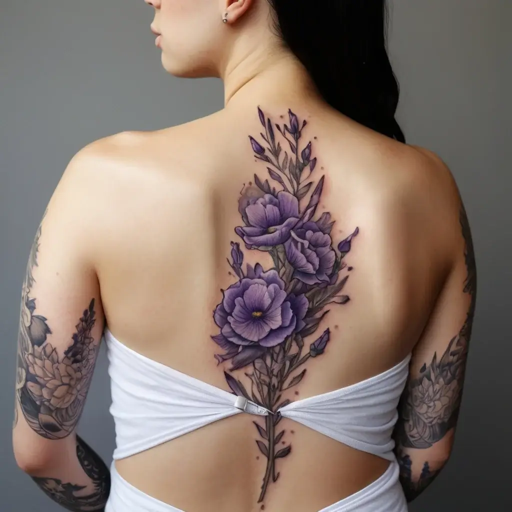 lavender tattoo (125)