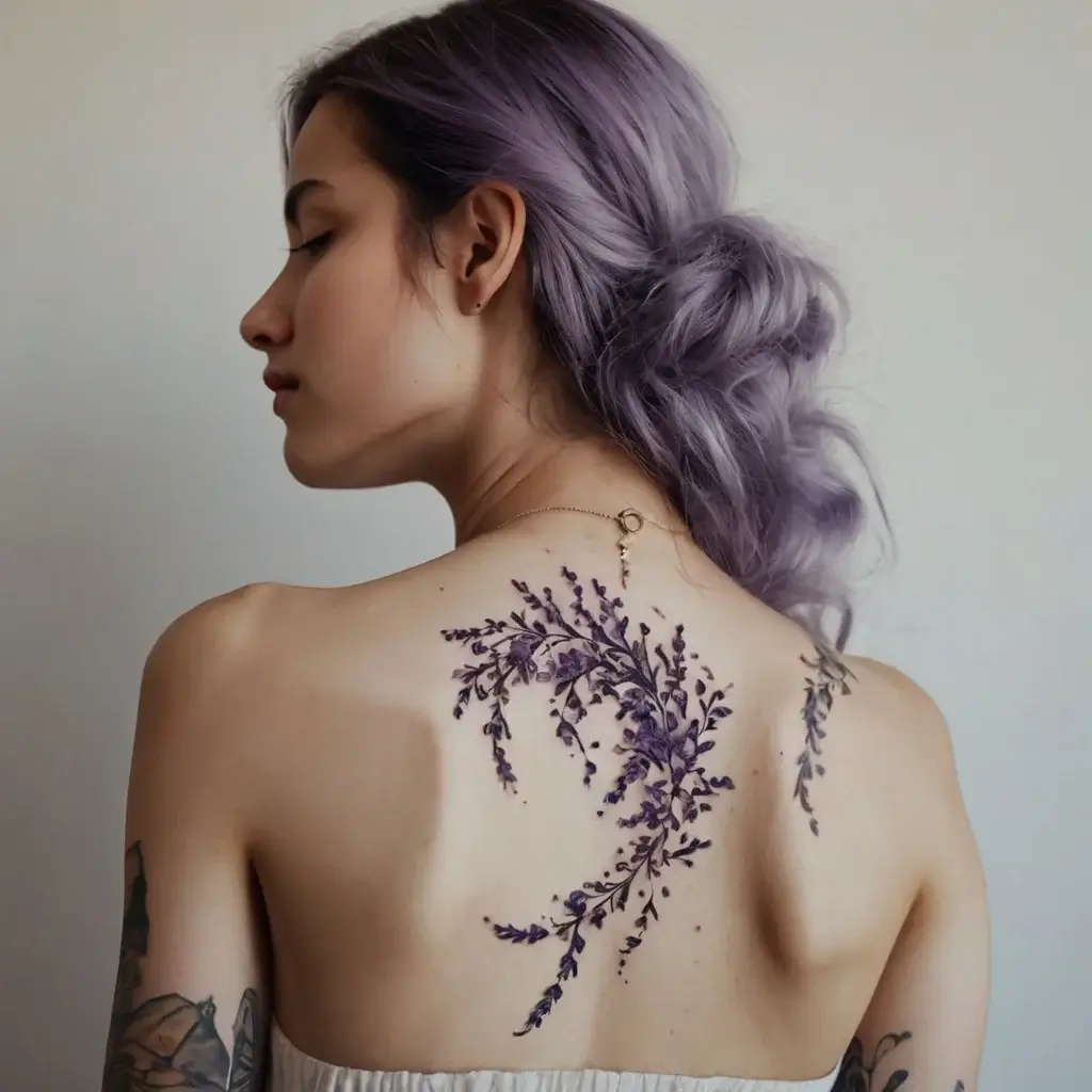 lavender tattoo (14)