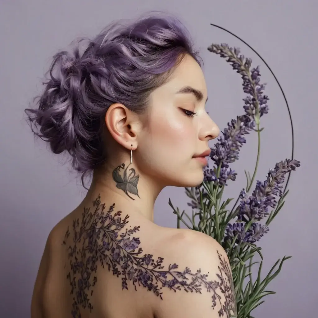 lavender tattoo (17)