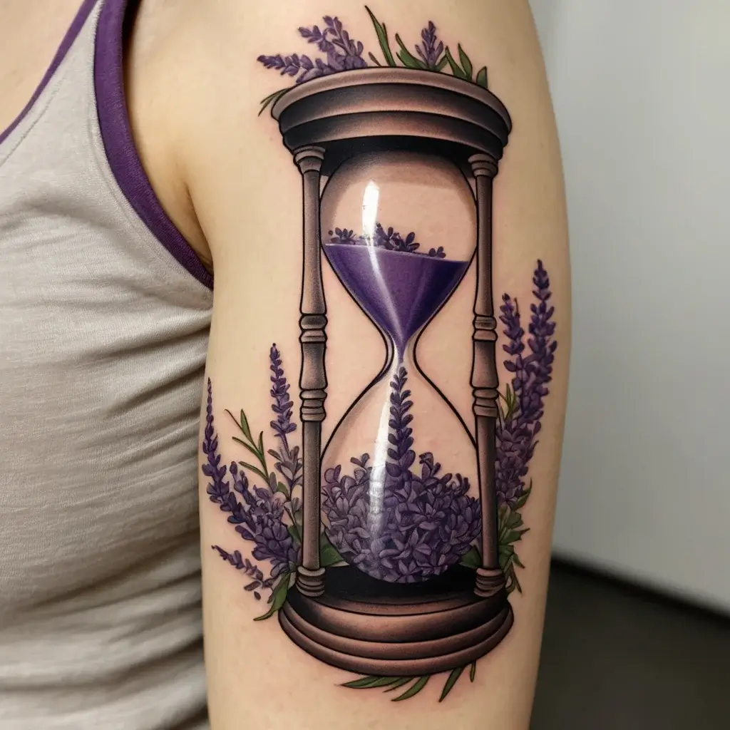 lavender tattoo (21)