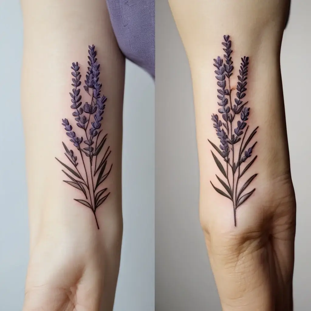 lavender tattoo (37)