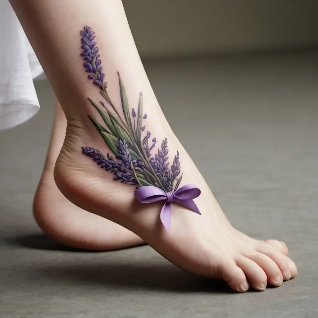 lavender tattoo (43)