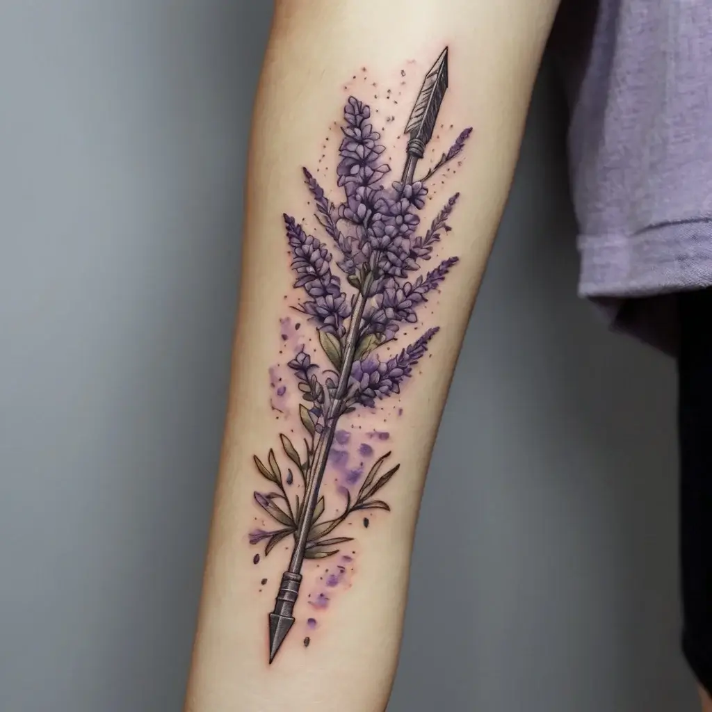 lavender tattoo (46)