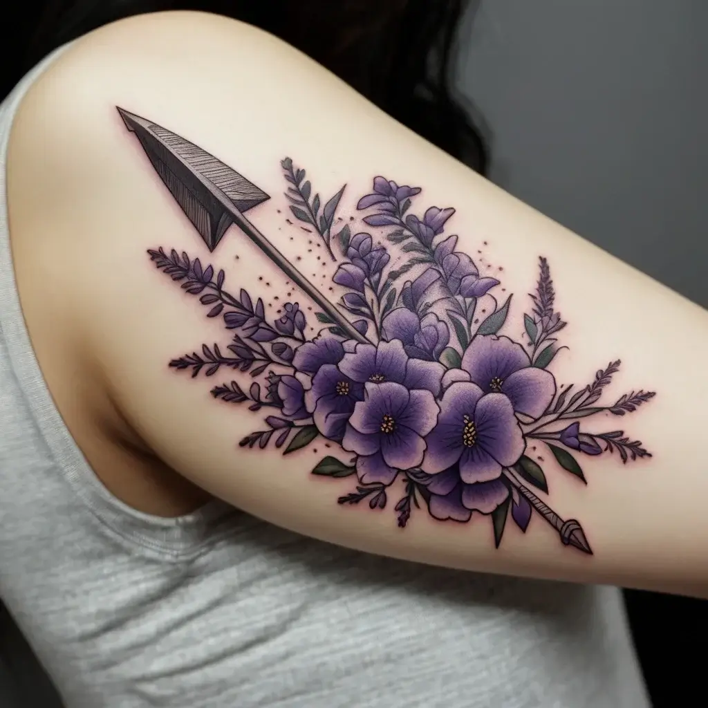 lavender tattoo (47)