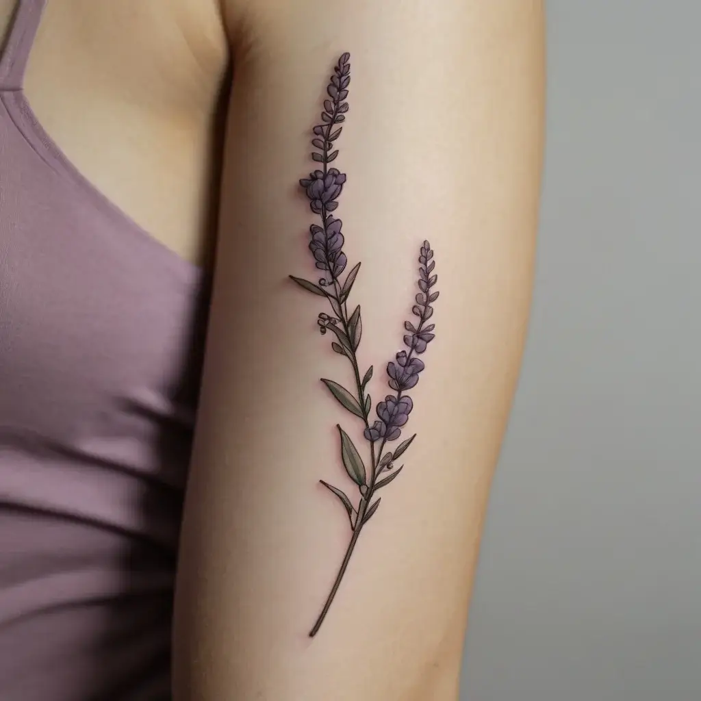 lavender tattoo (55)