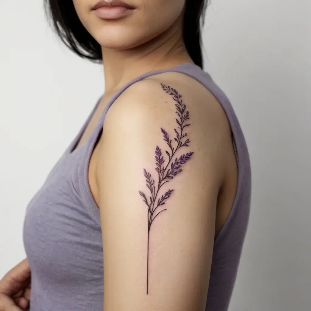 lavender tattoo (56)