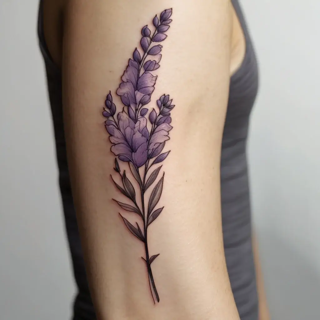 lavender tattoo (58)