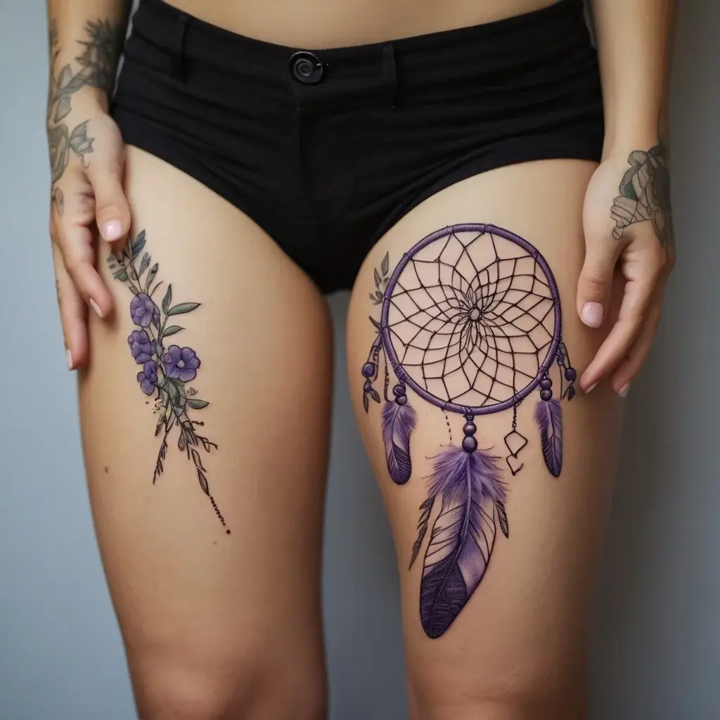 lavender tattoo (60)