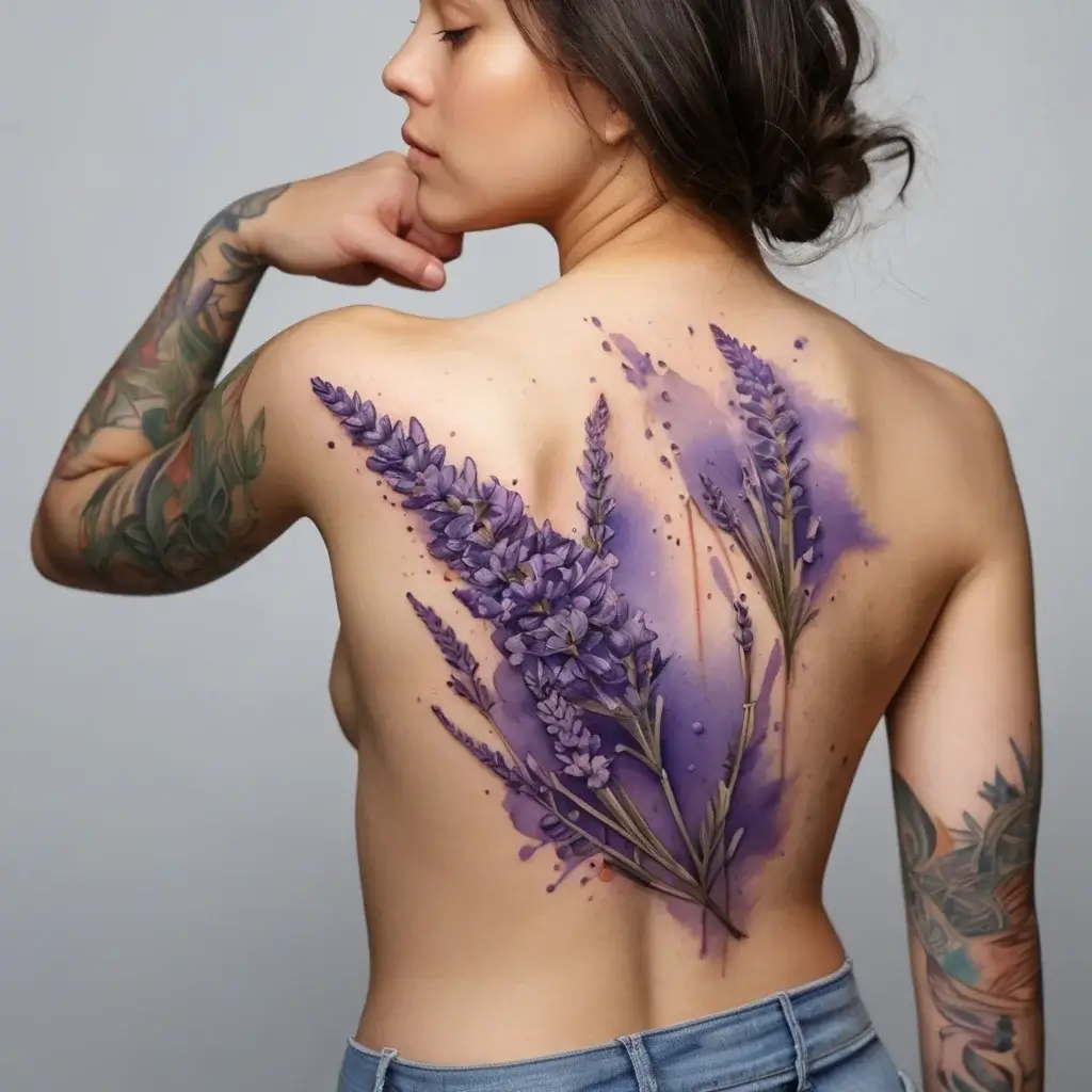 lavender tattoo (64)