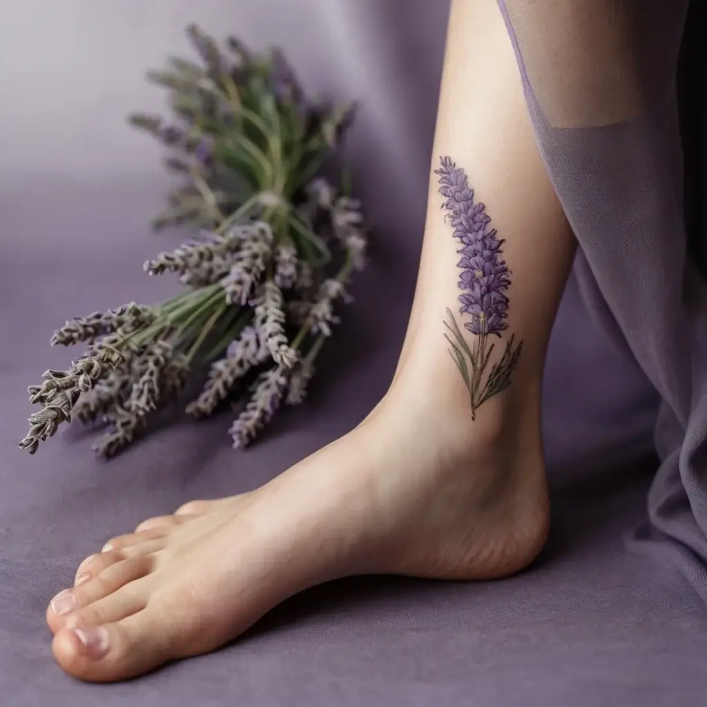 lavender tattoo (68)