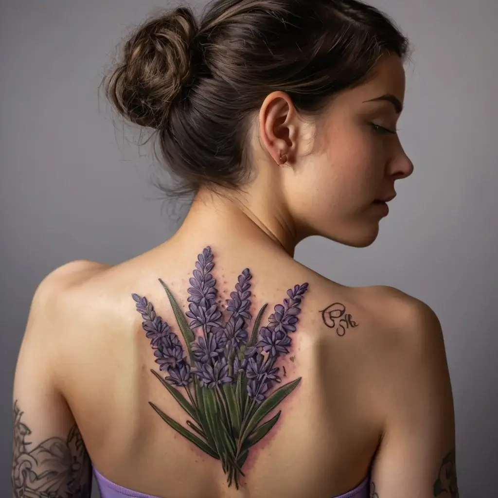 lavender tattoo (73)