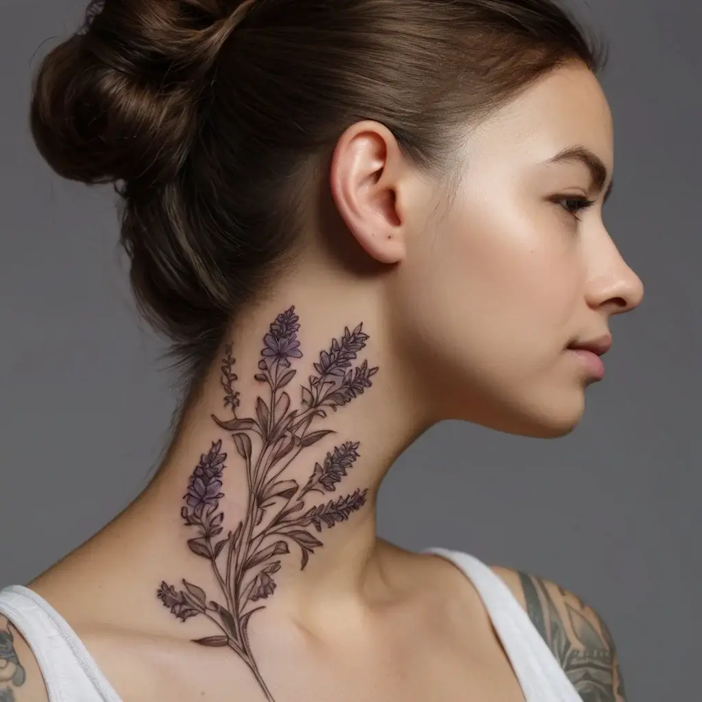 lavender tattoo (76)