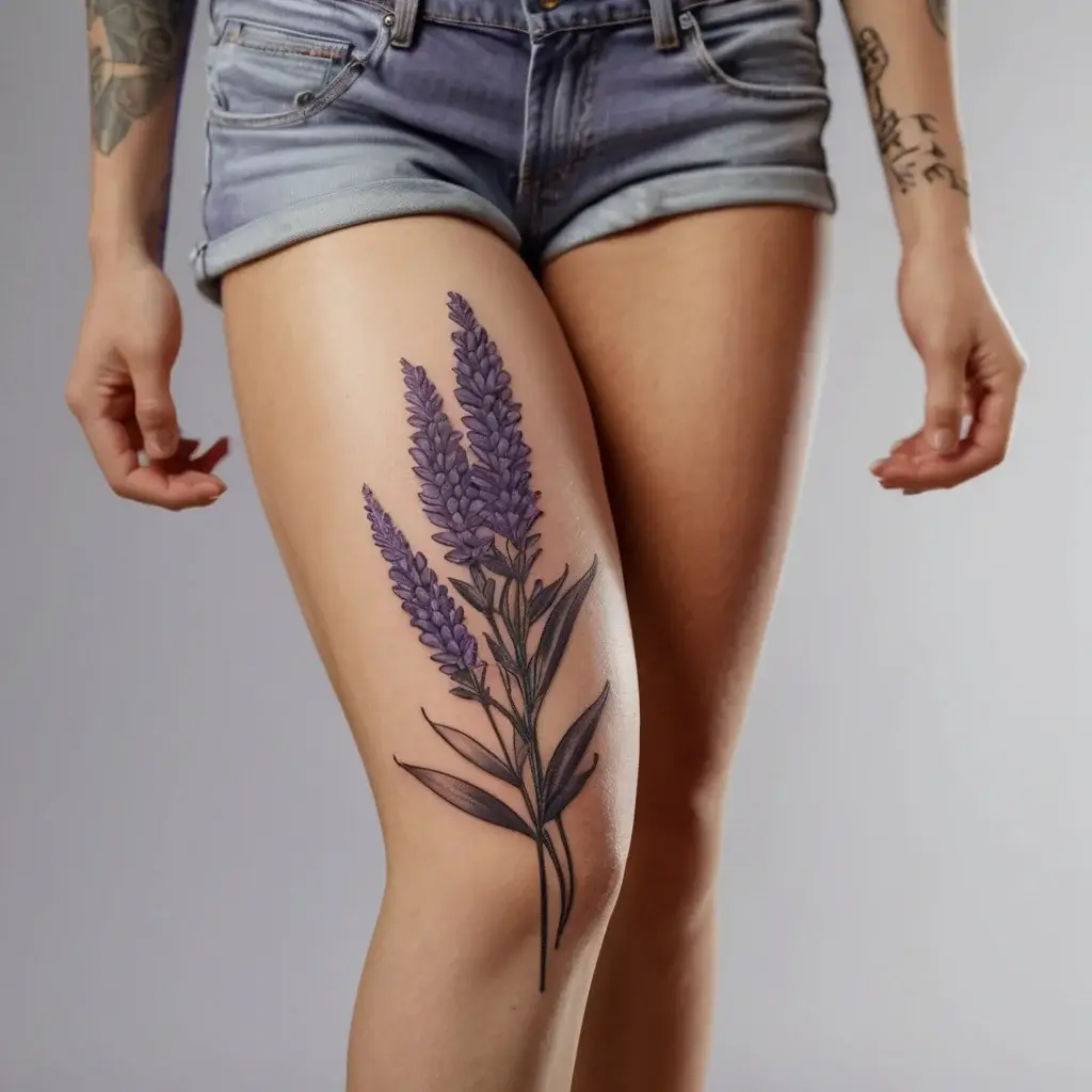 lavender tattoo (84)