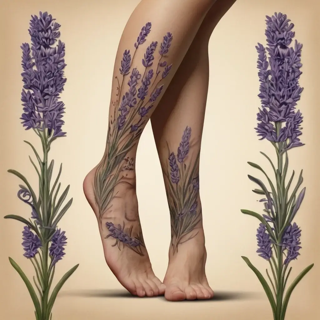 lavender tattoo (85)