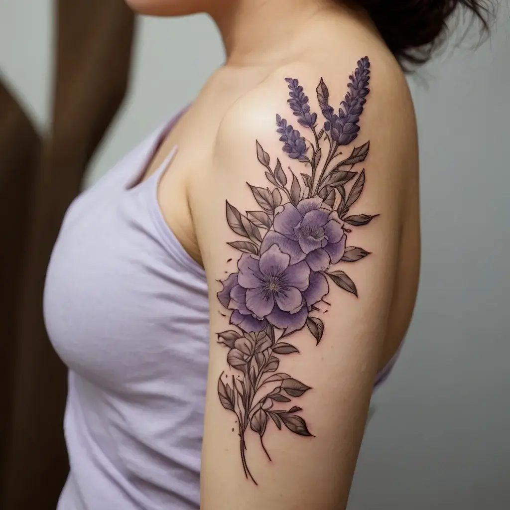 lavender tattoo (93)