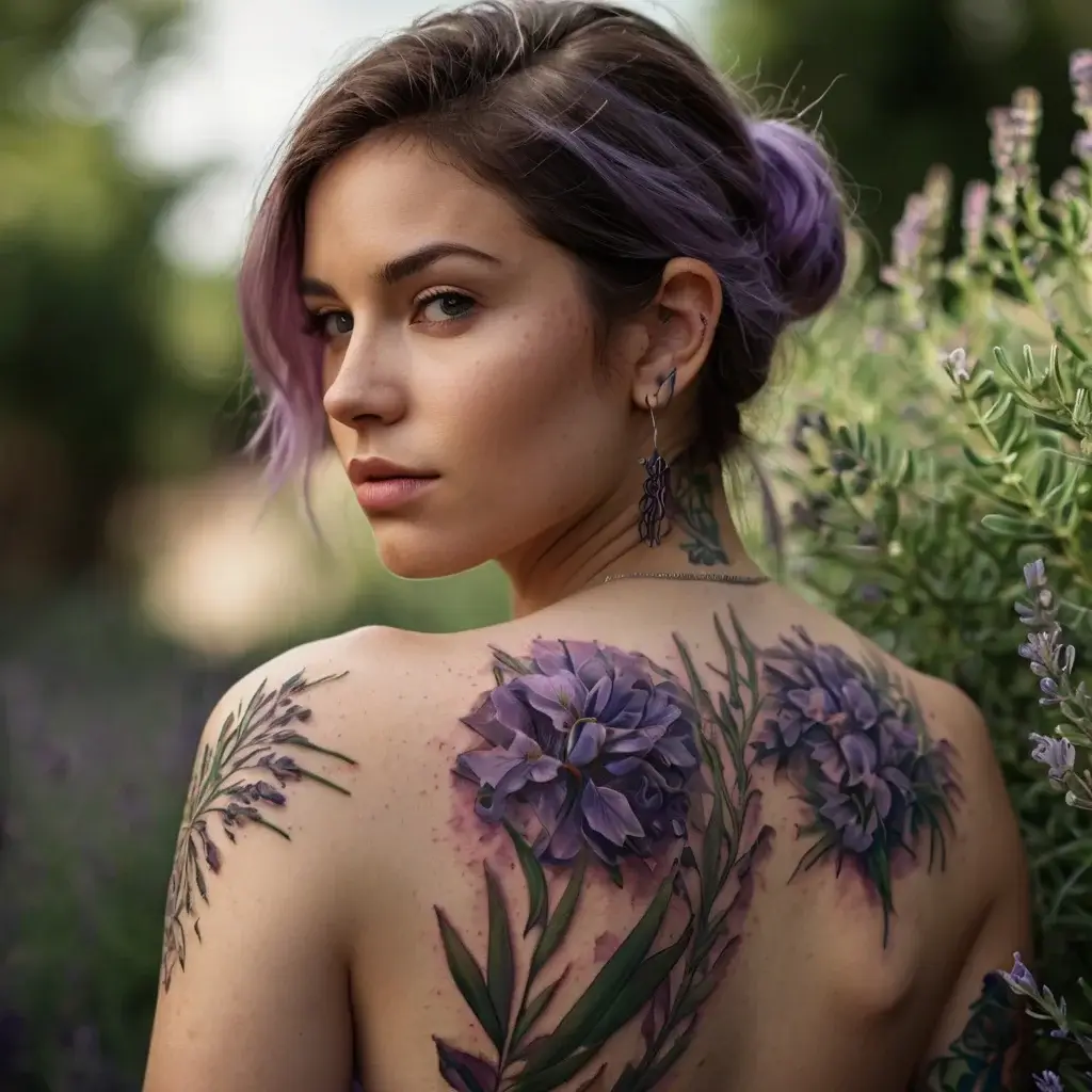 lavender tattoo (98)