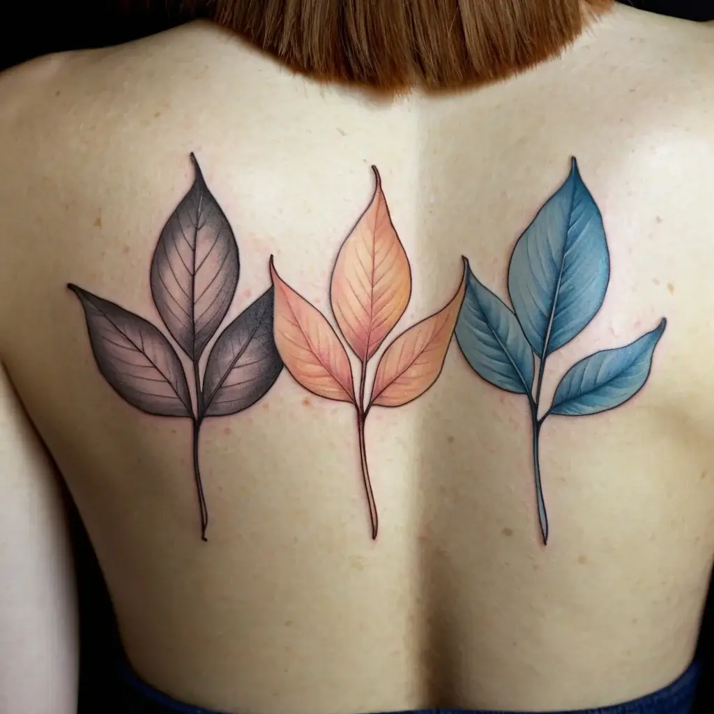 leaf tattoos (20)