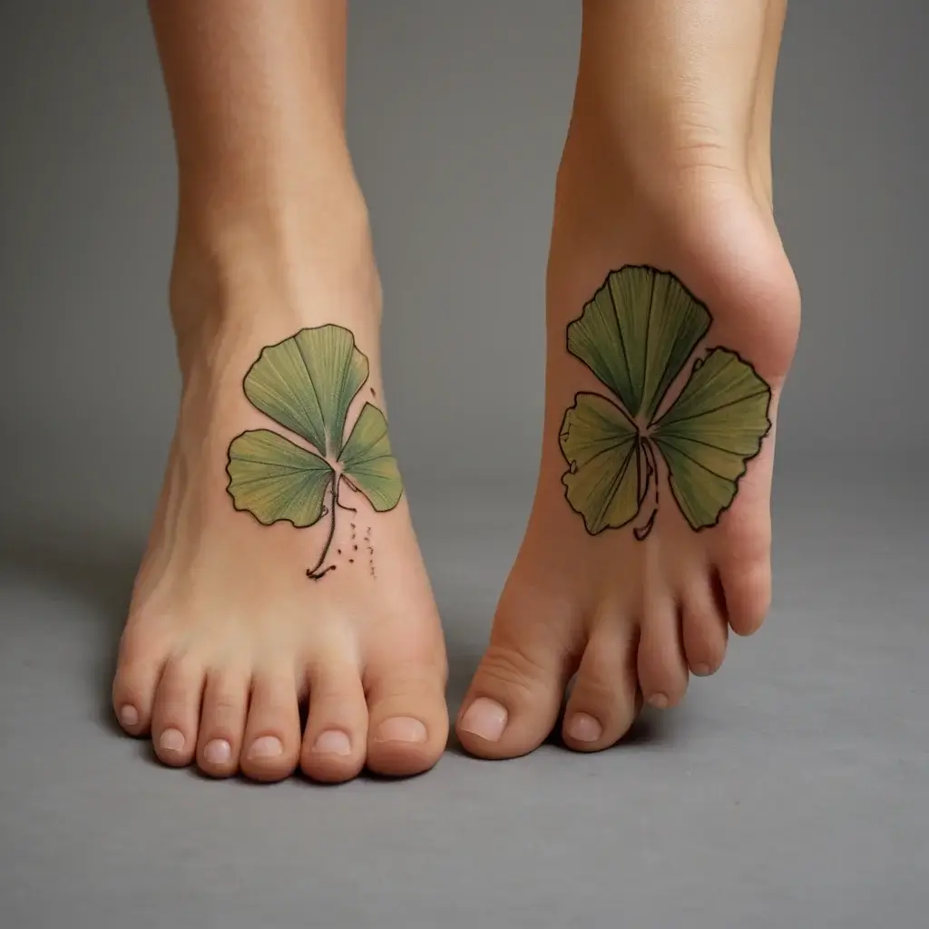 leaf tattoos (44)