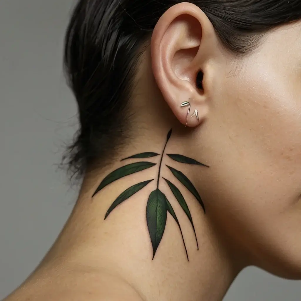 leaf tattoos (52)