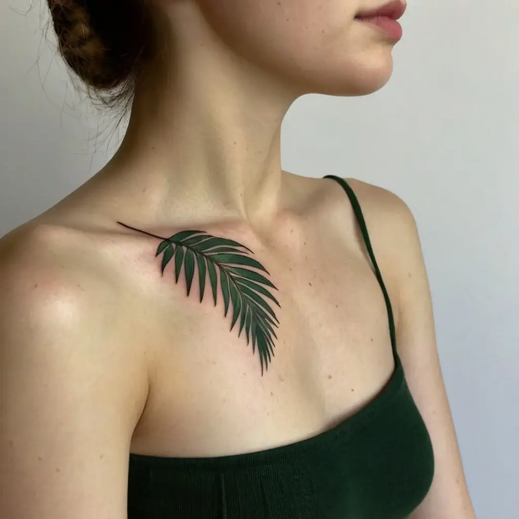 leaf tattoos (64)