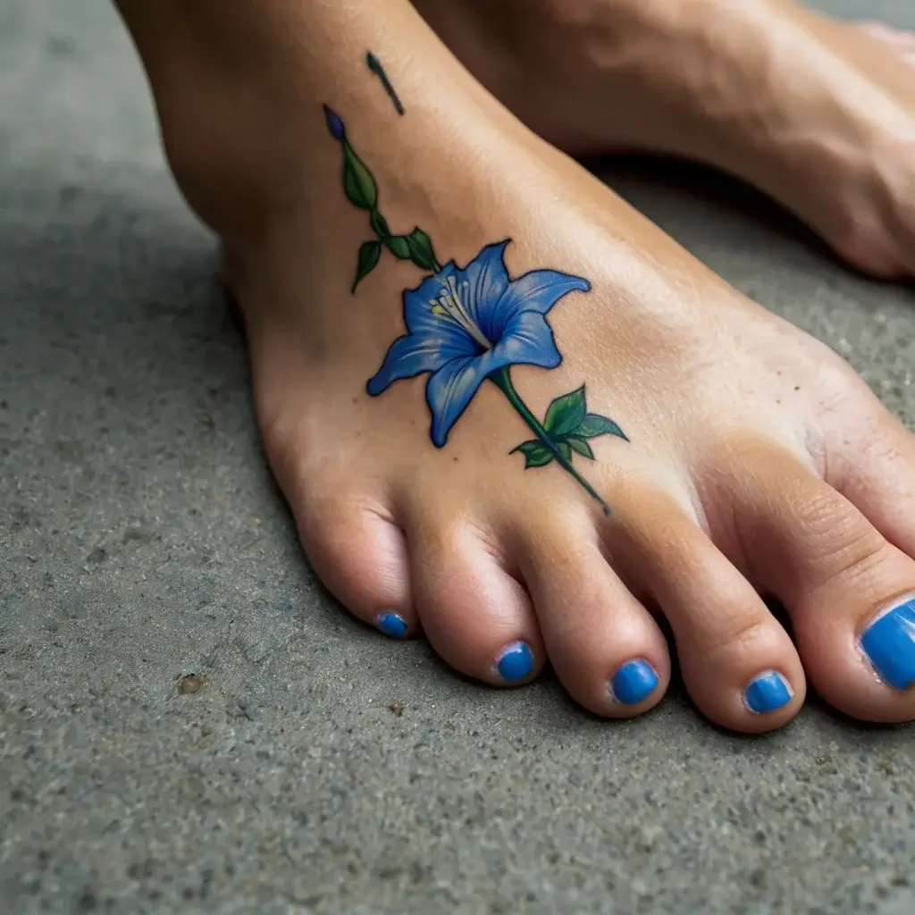 morning glory tattoo (14)