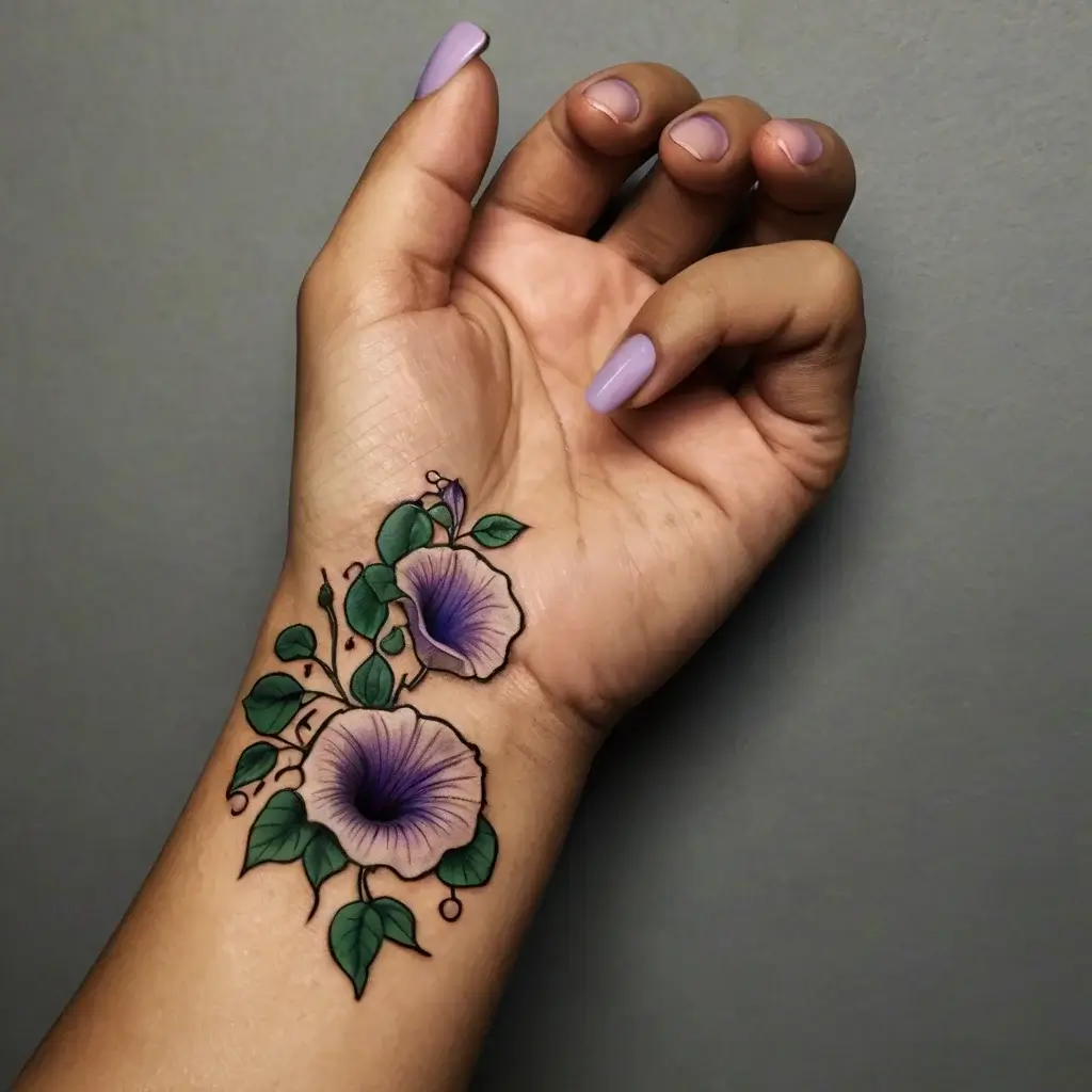 morning glory tattoo (18)