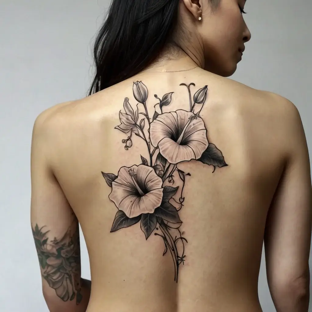 morning glory tattoo (39)