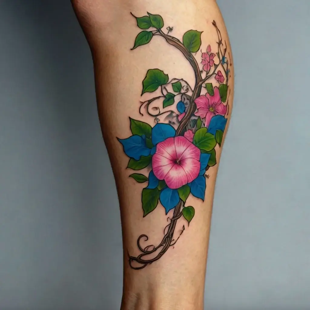 morning glory tattoo (48)